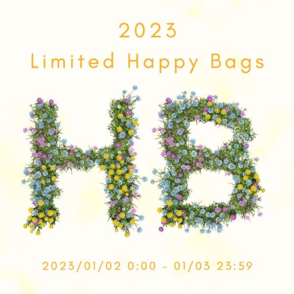 2023 Limited Happy Bag 抽選販売のお知らせ
